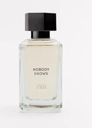 Духи для жінок zara nobody knows 100мл