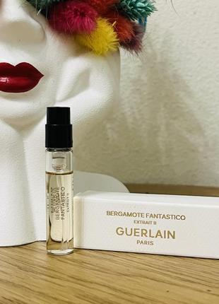 Оригинальный пробник парфюма парфюме guerlain l`art & la matiere bergamote fantastico extrait 11