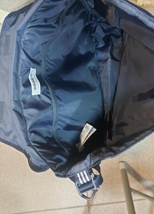 Синя чоловіча сумка-мессенджер adidas rifta4 фото