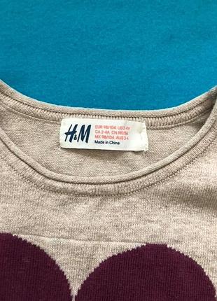 Плаття на дівчинку 98/104 см h&m 3