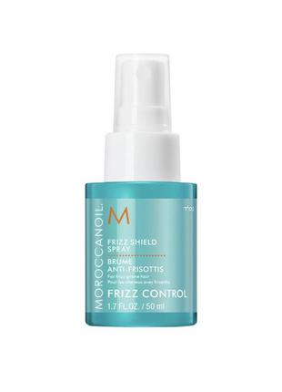 Термоактивований спрей для укладання moroccanoil frizz shield spray + подарунок2 фото