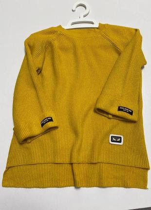 Свитер с полурукавом