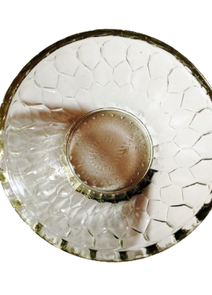 Креманка, салатница, 250 мл прозрачная, рифленое стекло2 фото