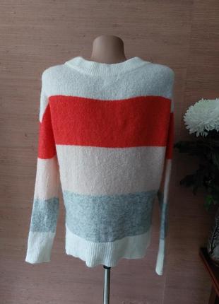 💜💙🩷 симпатичный свитер с шерстью и мохером3 фото