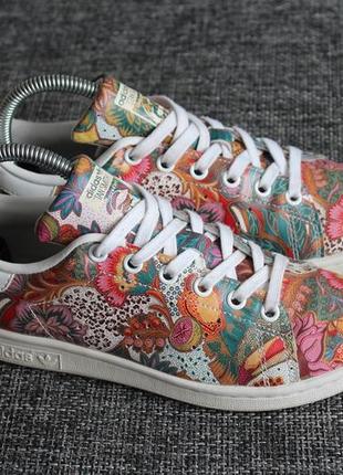 Кроссовки adidas originals stan smith flowers оригинал1 фото