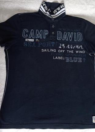 Сорочка з коротким рукавом camp david, р - l