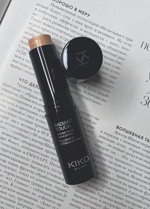 Хайлайтер kiko milano radiant touch creamy stick highlighter 100 pro