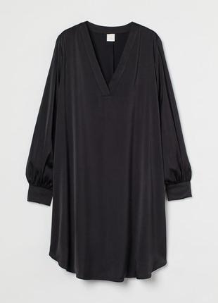 H&m сатиновое платье туника