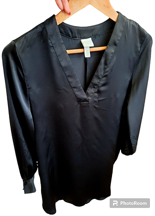 H&m сатиновое платье туника