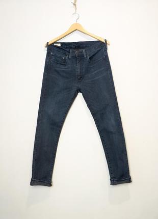 Levi's premium 519 джинси чоловічі левіс 501 левайс levis edwin 511 nudie jeans g-star diesel темно сині 34 33 32 s m2 фото
