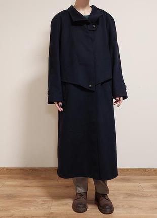 Винтажное шерстяное пальто loden original aquila alpaca berlin6 фото