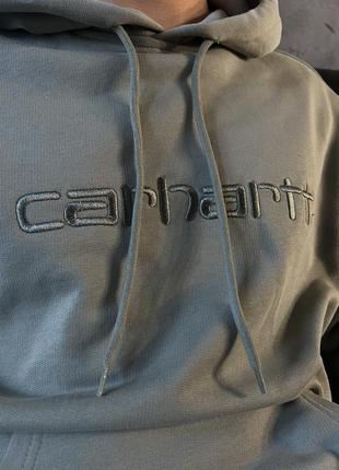 Carhartt худі gri4 фото