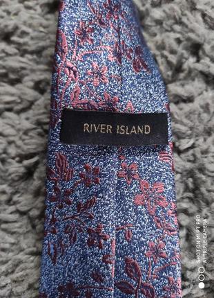 Узкий очень красивый галстук от  river island2 фото