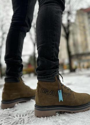 Мужские оригинальные зимние ботинки gant palrock 27643363 g7104 фото