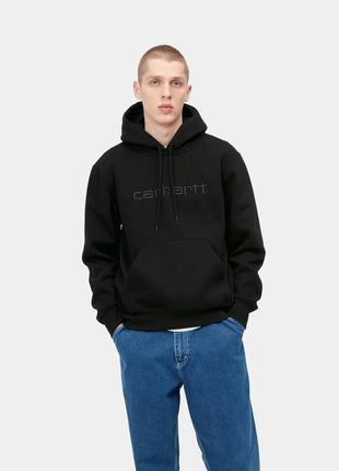 Carhartt худи and-801 black