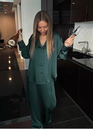 Шелковая пижама