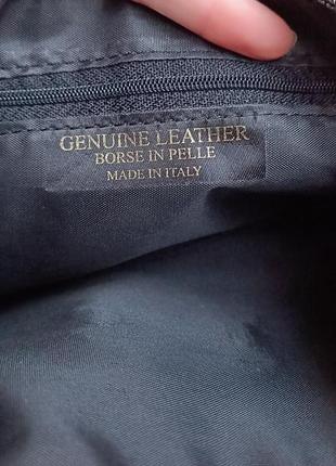 Сумка кожаная стильная.genuine leather borse in pelle6 фото