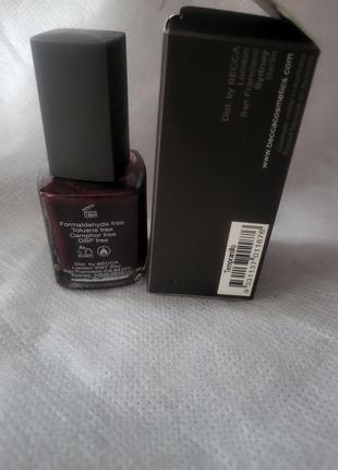 Becca tempranillo nail color - лак для ногтей2 фото