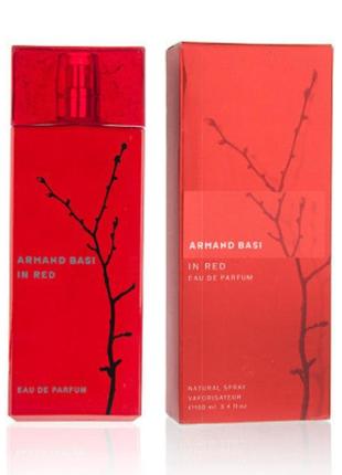 Женская парфюмированная вода armand basi in red eau de parfum 100 мл