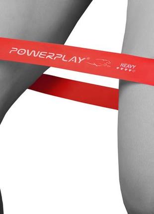 Резинки для фітнесу powerplay 4113 mini power band set набір із 5 шт.  (від 1 до 20 кг)6 фото