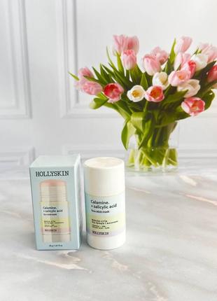 Маска-стик від прищів і висипань hollyskin calamine.+ salicylic acid 50 g