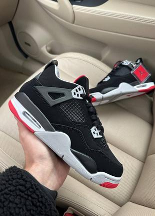 Зимние кроссовки nike air jordan 4