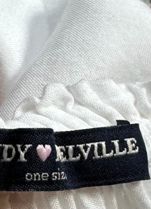Brandy melville топ блуза зі спущеними плечами6 фото