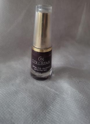 Collistar gloss nail lacquer gel effect # 563 лак для ногтей2 фото