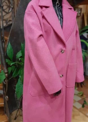 Женское бомбезное крутое пальто куртка pieces4 фото