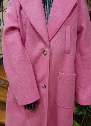 Женское бомбезное крутое пальто куртка pieces6 фото