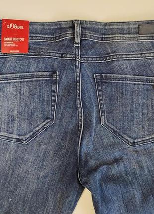Женские стильные джинсы клеш s.oliver, р.s/m9 фото