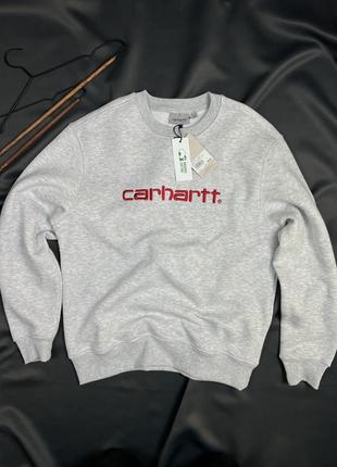 Carhartt світшот (фліс) and-717 gri red