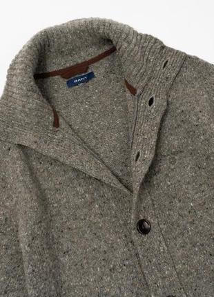 Gant wool cardigan   чоловічий светр кардиган2 фото
