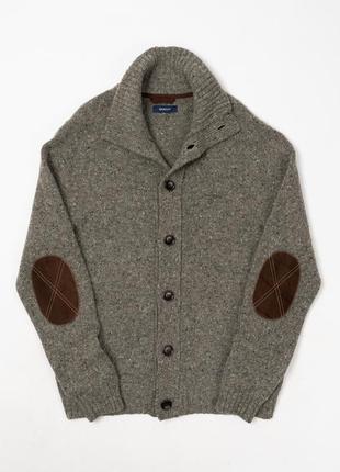 Gant wool cardigan   чоловічий светр кардиган1 фото