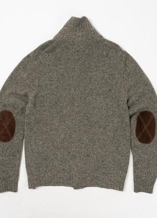 Gant wool cardigan   чоловічий светр кардиган6 фото