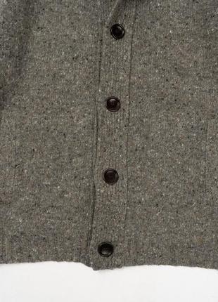 Gant wool cardigan   чоловічий светр кардиган5 фото