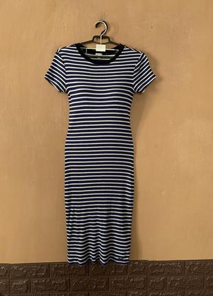Брендова оригінальна сукня плаття коттон розмір s m тепла guess