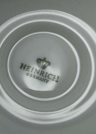 Вінтажна порцелянова чашка для кави, heinrich, germany, як нова!8 фото