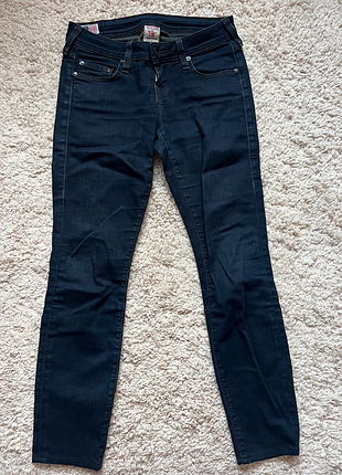 Синие джинсы true religion