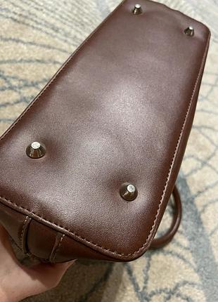 Вінтажна брендова сумка у клітинку