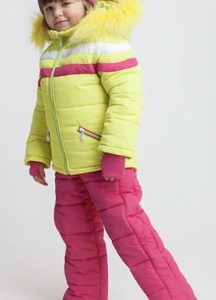 Комбінезон, зимній костюм на дівчинку. 98 р8 фото