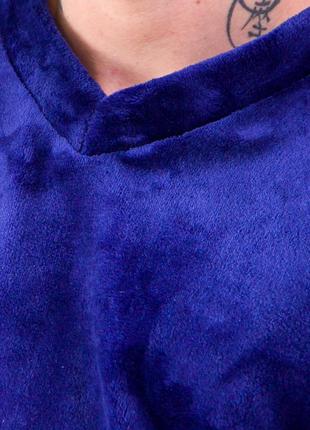 Теплая махровая пижама для мужчин, комплект домашний махровый велсофт, плюшевая пижама8 фото