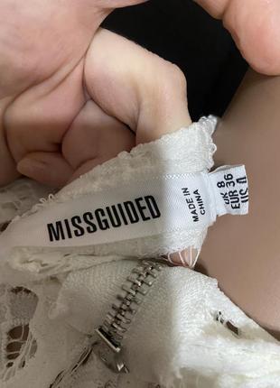 Ажурная блузка missguided кружевная блузка нарядная блузка3 фото