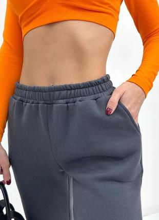 Женские спортивные штаны на флисе mirage5 фото