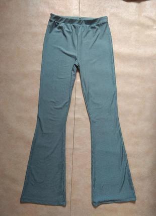Брендові штани брюки кльош лапша з високою талією asos, 12 розмір.