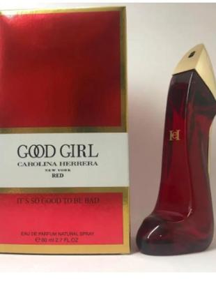 Парфюмированная вода good girl red 80 мл