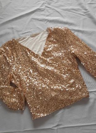 Кофта с пайетками