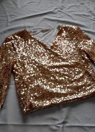 Кофта с пайетками