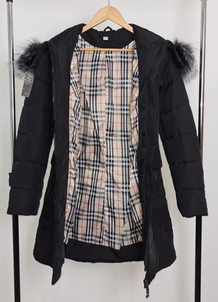 Зимова куртка з поясом 42-48р.6 фото