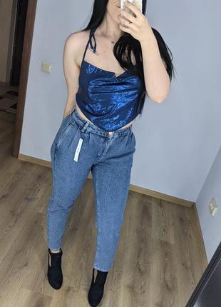 Джинси сині asos design, джинси штани 💙